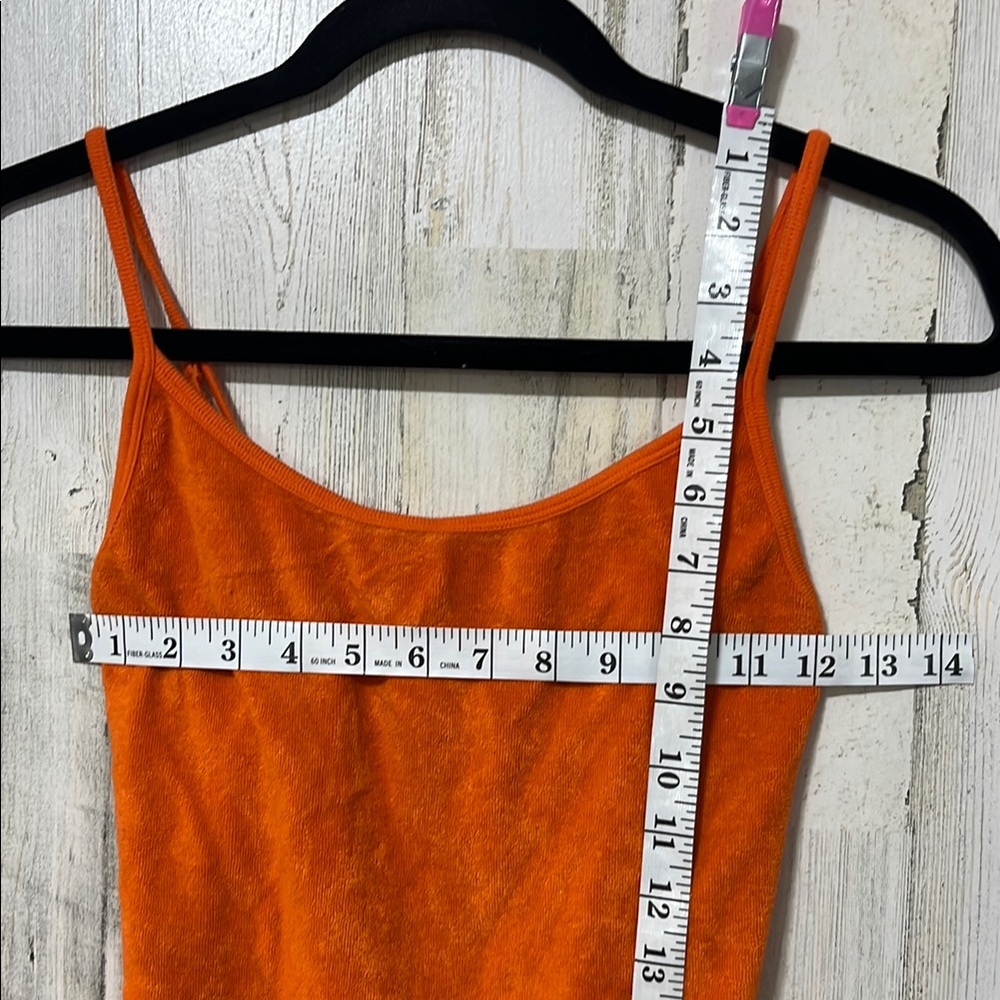 Forever 21 Bright Orange Top - Picture 3 of 6